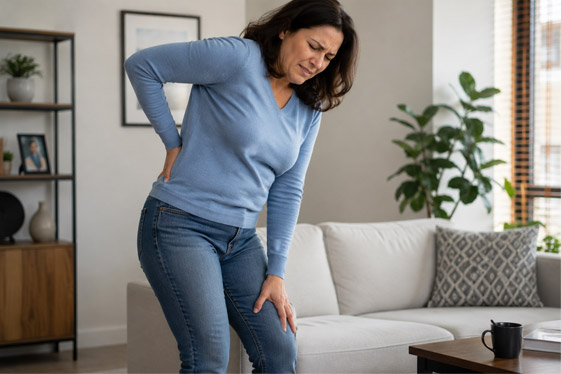 Sciatica Back Pain Before Treatment